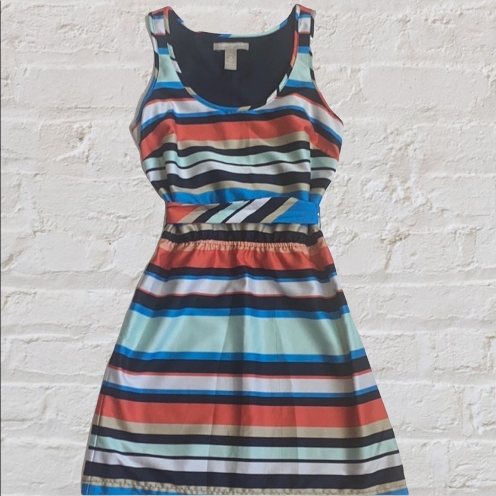 Banana Republic Stripe Dress 0P Women’s